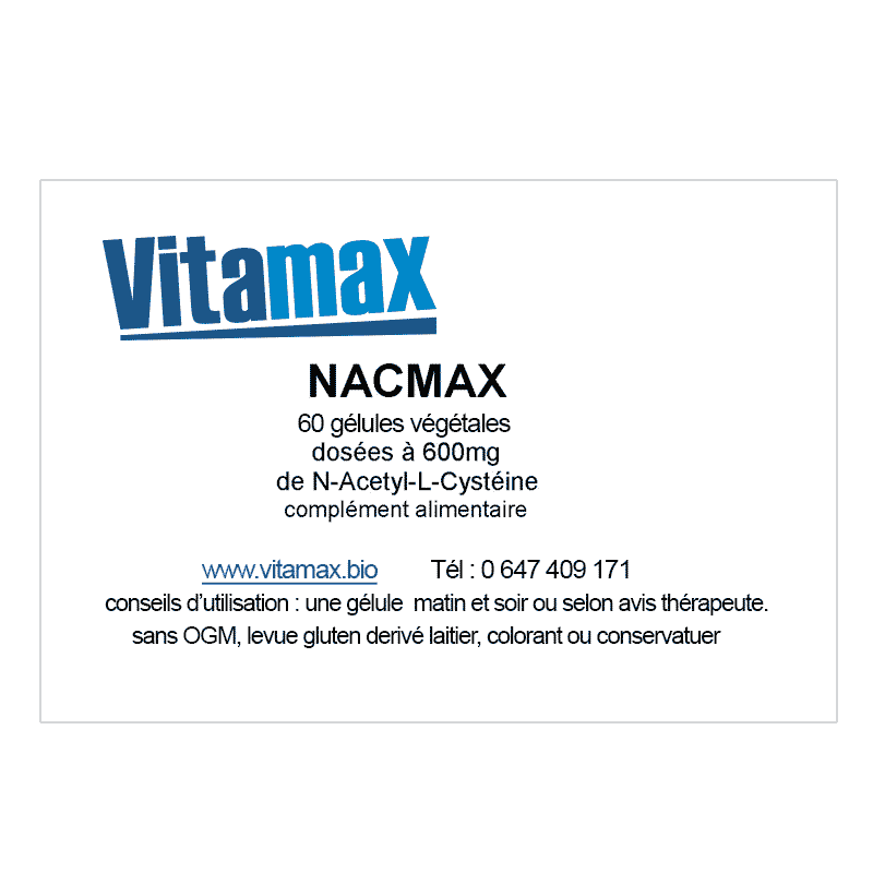 NAC : N-Acétyl-L-Cystéine